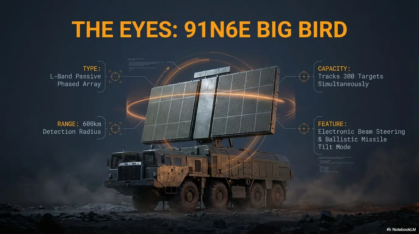 91N6E Surveillance Radar - View 1